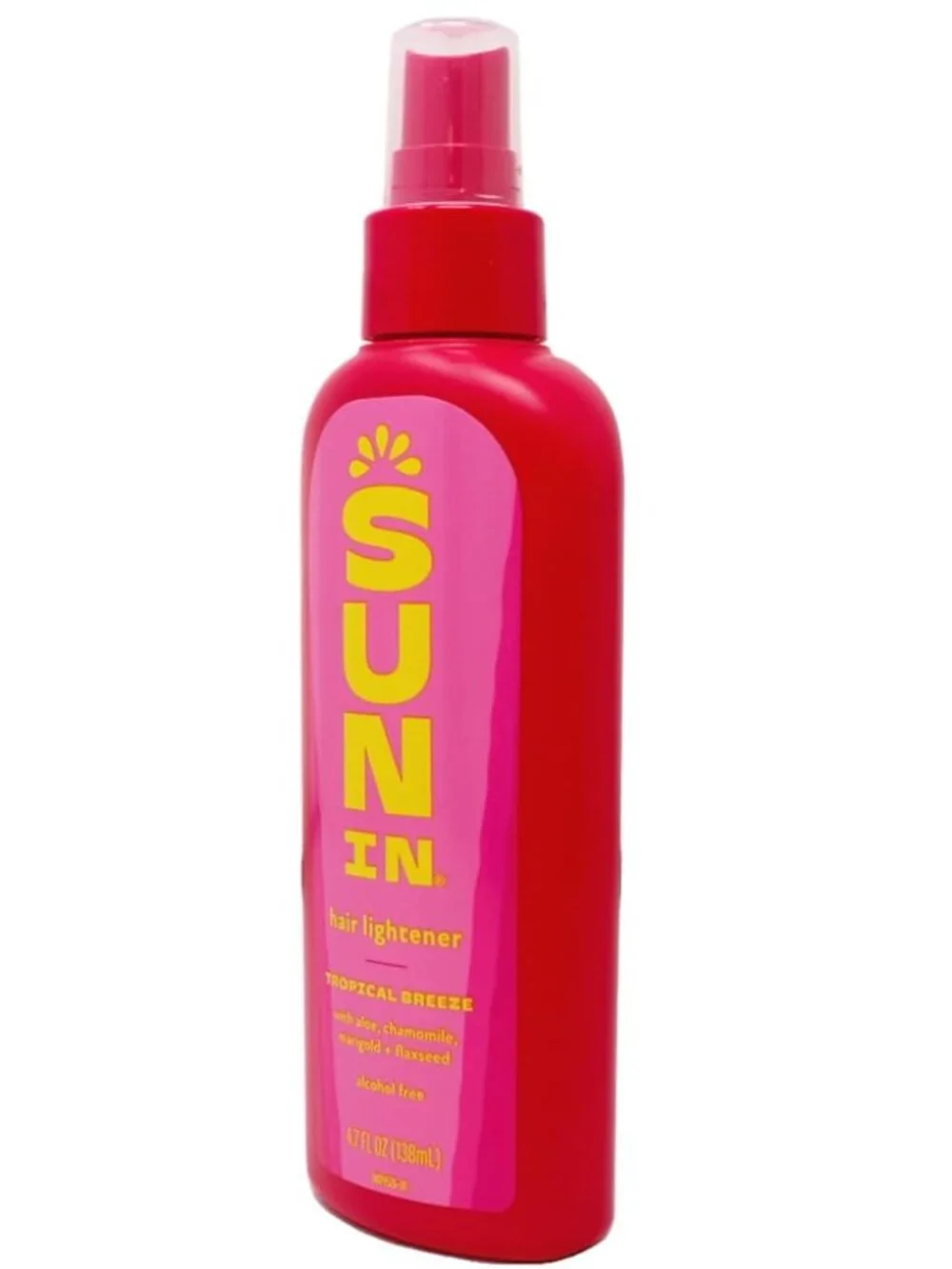 Sun-In Tropical Breeze Hair Lightener Spray 4.7 oz Nearly Full